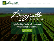 Tablet Screenshot of boggiattoproduce.com